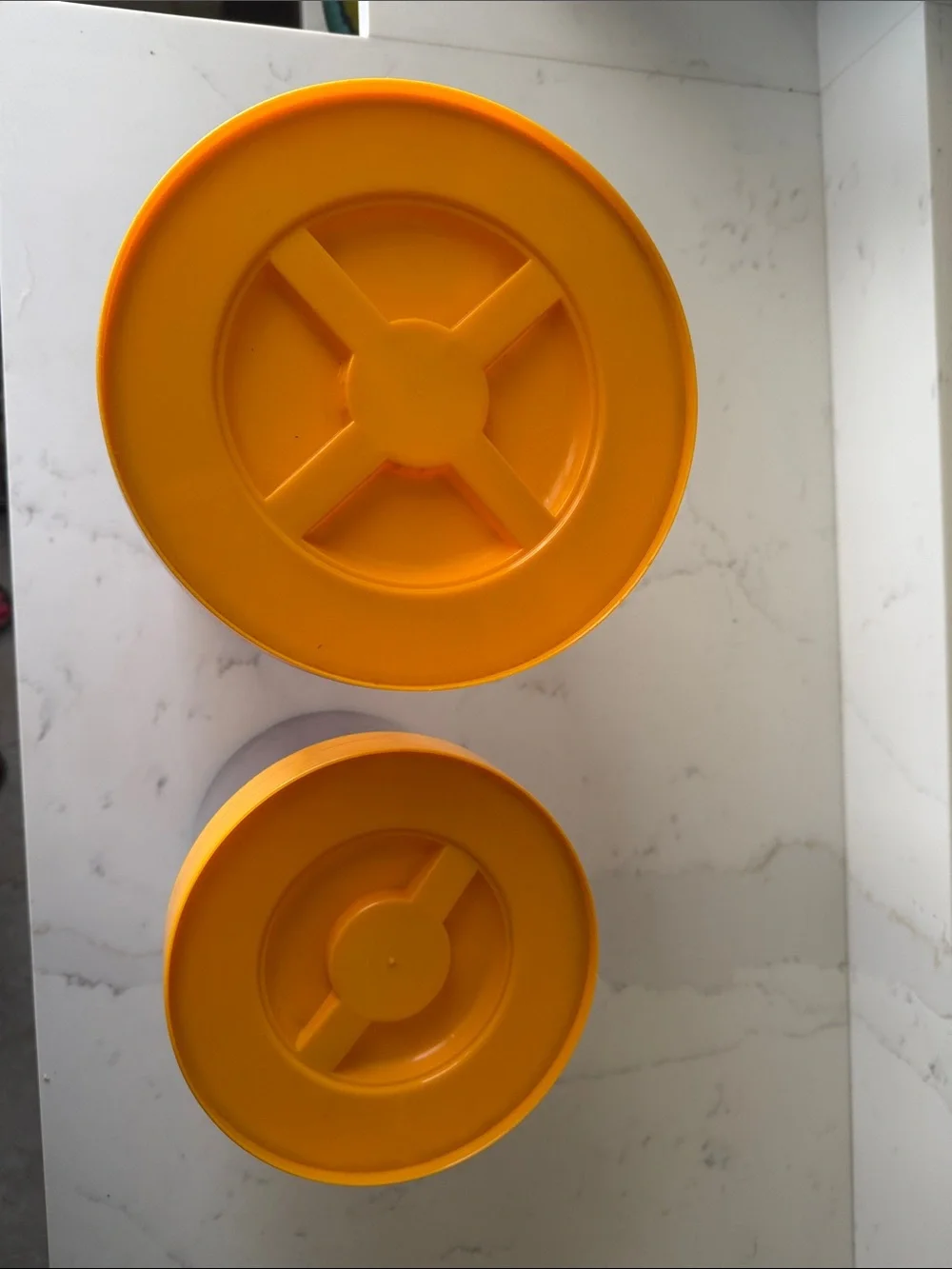 Vintage 70’s Erik Kold Plast Conatiners Set of 2 Made in Denmark
